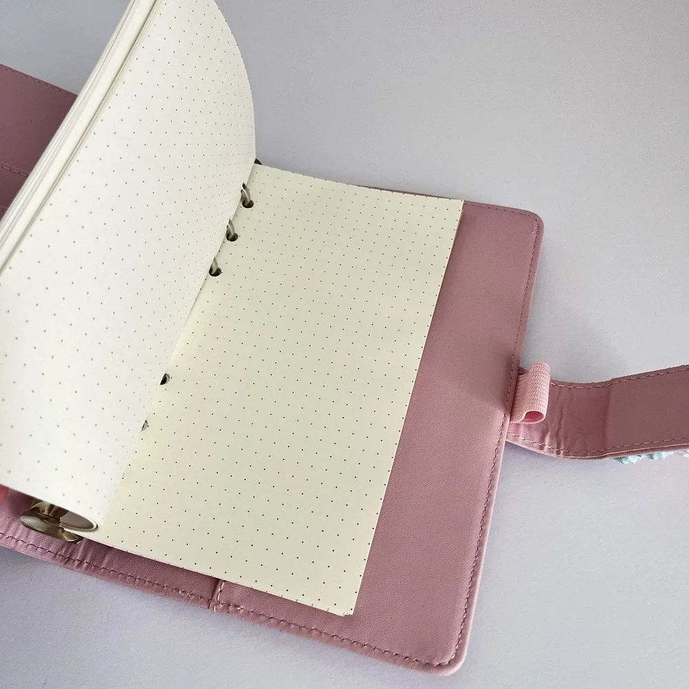 Decoden pink My Melody 3 D sweet piano unofficial journal 3 ring mini binder 5x7